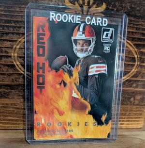 2025 Donruss Shedeur Sanders Red Hot Rookies (Rookie Card) Browns